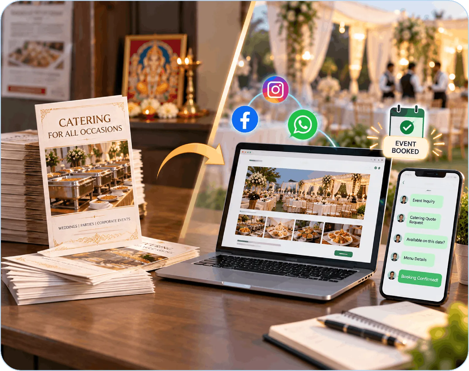 Catering Marketing That Actually Books Events: Beyond Pamphlets and Prayer