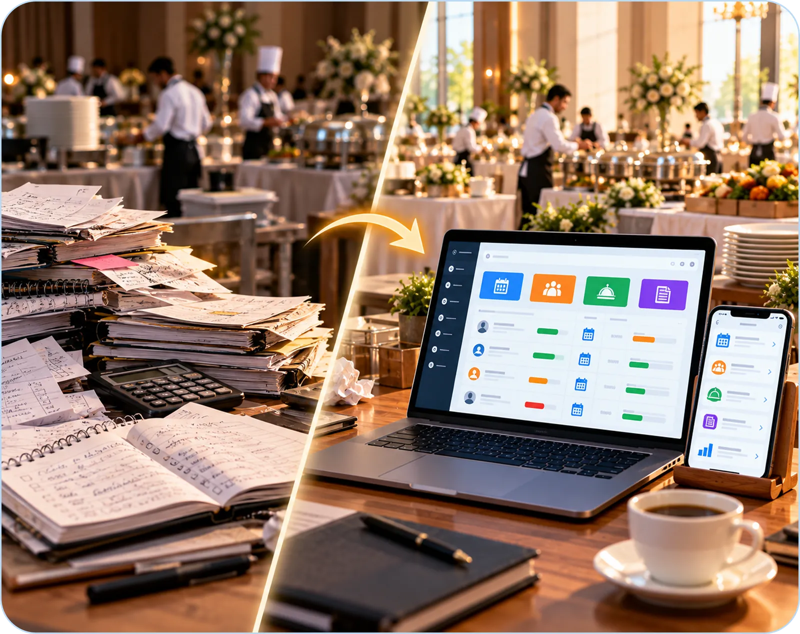 Digital vs Paper Records in Catering: An Honest Comparison