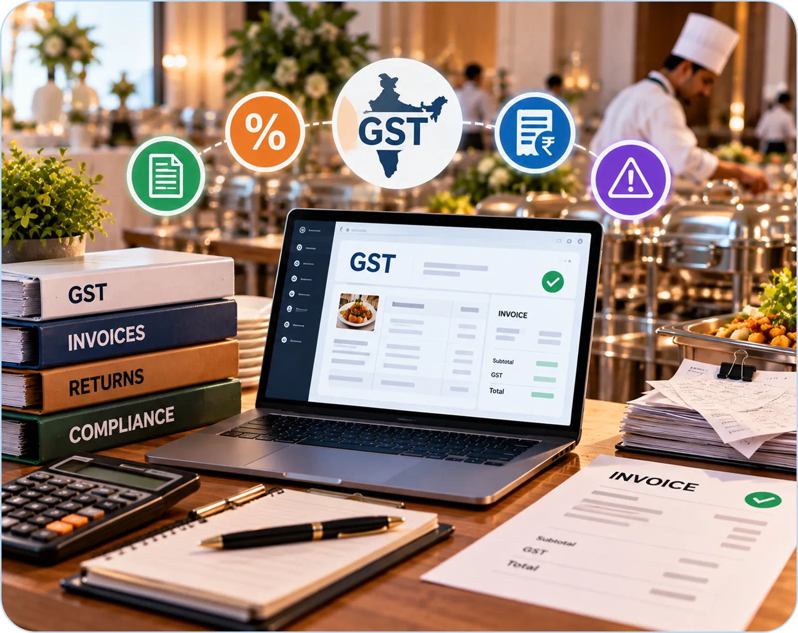 GST for Caterers in India: Rates, Invoicing Rules and Common Mistakes (2026)